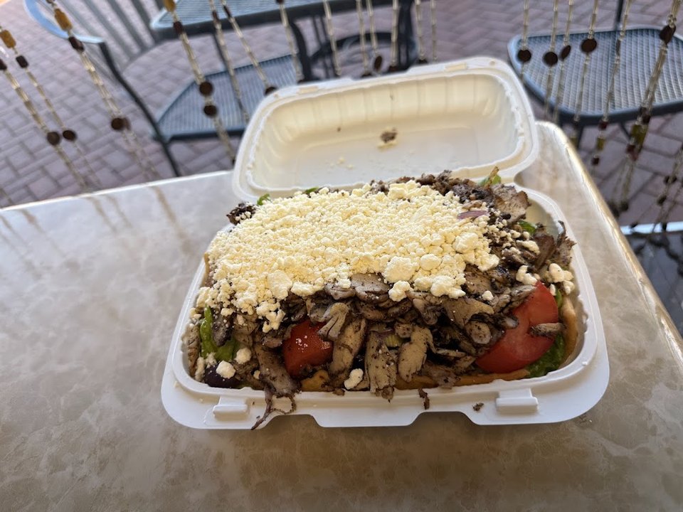 Gyro Salad with Feta